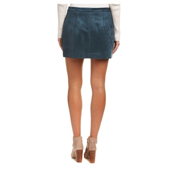 [BCBG MAXAZRIA] Blue Structured Skirt - Picture 5 of 5